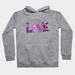 Love lettering Hoodie